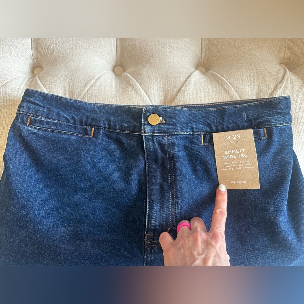 Madewell Emmet Wide Leg Jeans